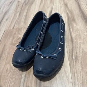 Clarks Navy Women's Flats